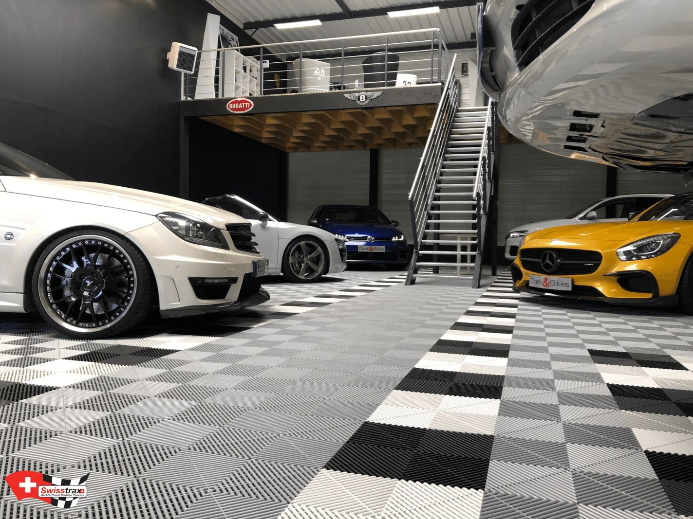 automotive showroom flooring
