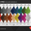 Les couleurs de sol disponibles