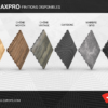 dalles de sol clipsables imitation parquet - couleurs disponibles
