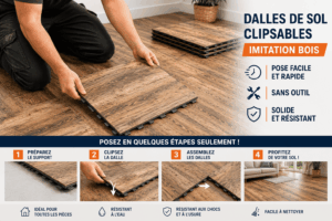 interlocking vinyl floor tiles