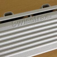 bordure dalle swisstrax gris argent