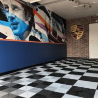garage plastic floor tiles