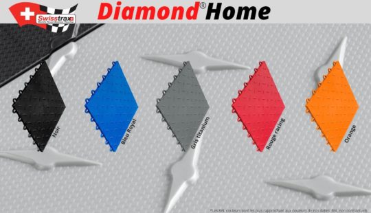 couleurs disponibles pour les dalles diamond home