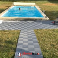 Removable Pool deck flooring