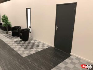 floor for office and waiting area