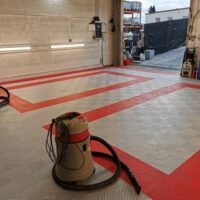 floor tiles for car cleaning center