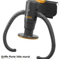 griffe porte vélo pour garage