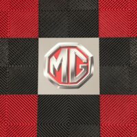 MG logo on your garage floor