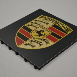 logo sur sol pvc