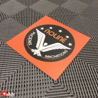 logo with your company name and your color for your flooring project