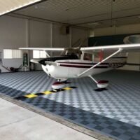 revêtement de sol pour hangar aviation