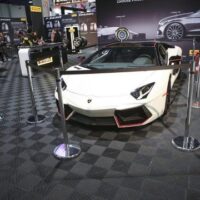 lamborghini presentation flooring