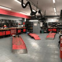 Motorcylce Workshop Floor