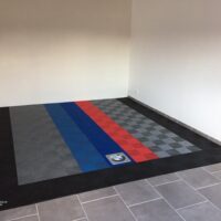 clip-on showroom flooring