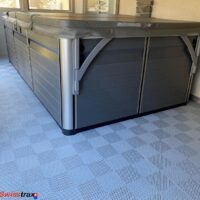 Sol pour SPA sur une terrasse en extérieur