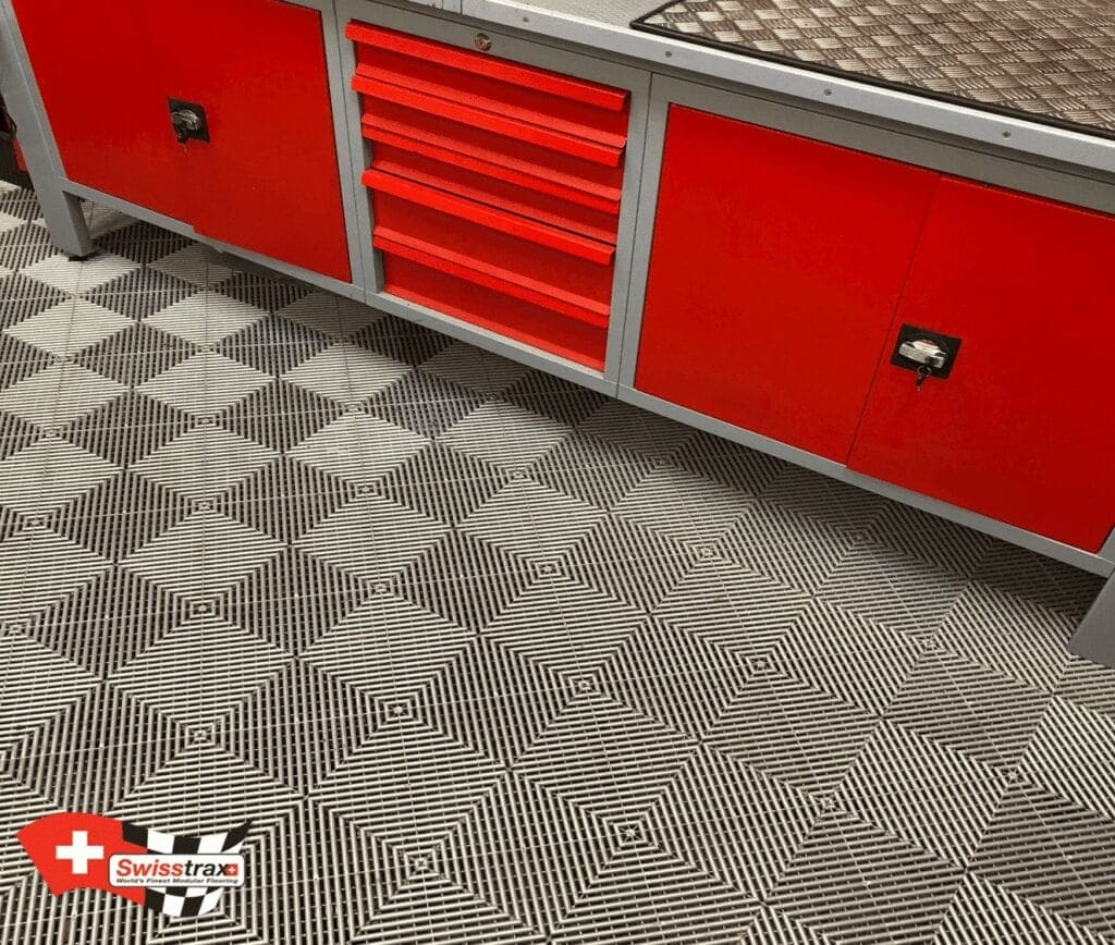 private workshop floor tiles