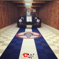 Garage tiles for shelby design