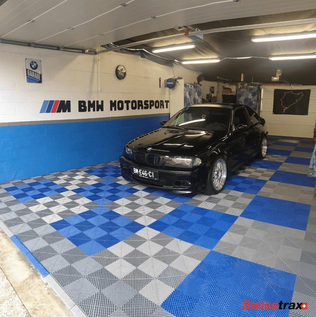 Sol pour garage design BMW - Swisstrax