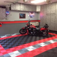 dalles clipsables pour garage moto