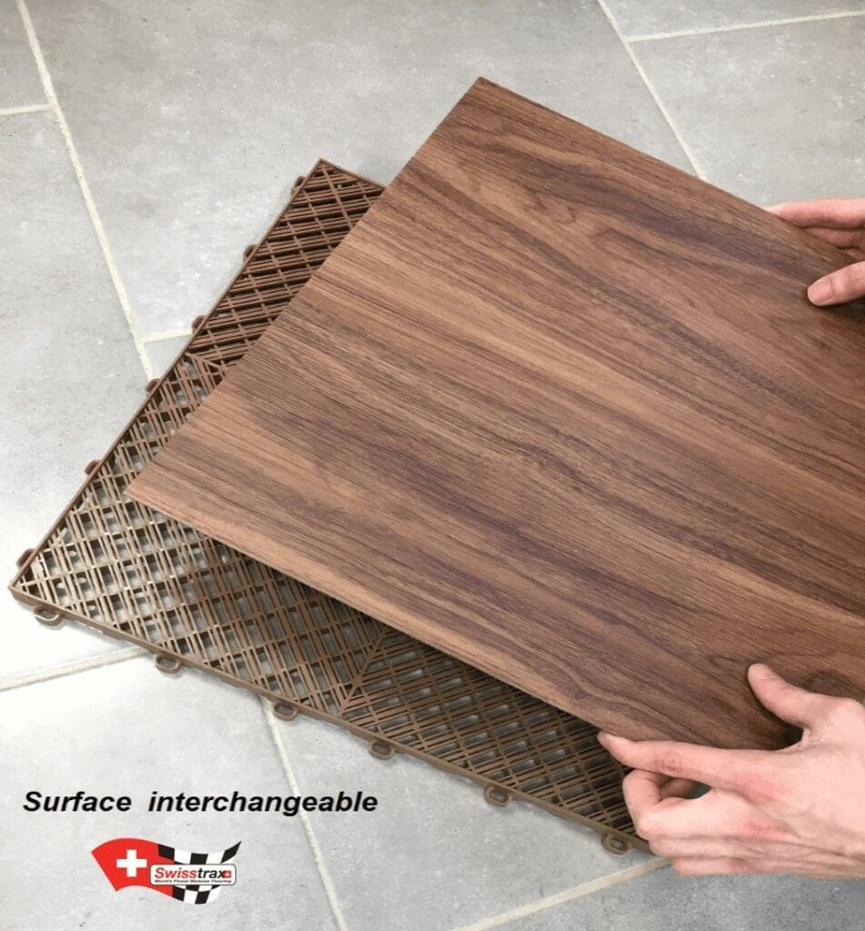 Wood-grain imitation Vinyltrax