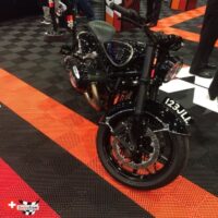 motorcycle event flooring