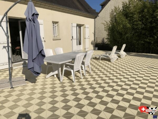 Sol drainant extérieur