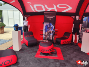 sol stand extérieur