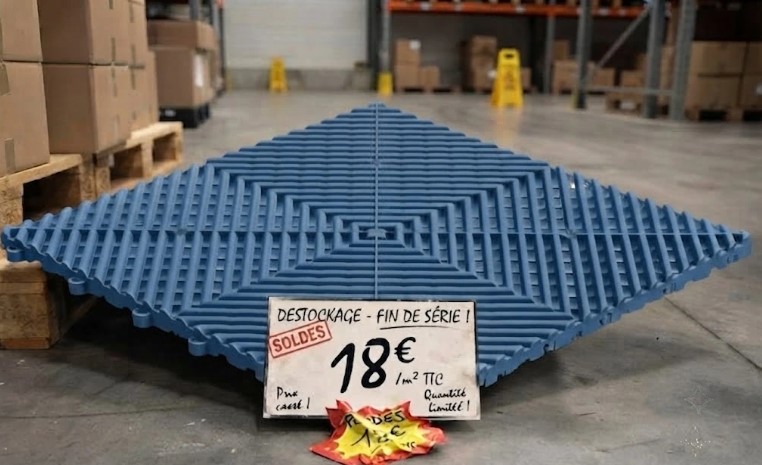 RIBTRAX HOME island blue color - Per Sqm