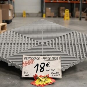 destockage dalle de sol gris clair