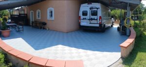 dalles clipsables terrasse extérieure