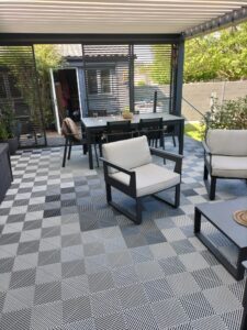 transformation sol terrasse extérieure