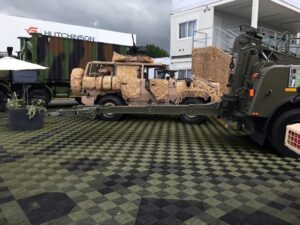 revêtement de sol secteur militaire